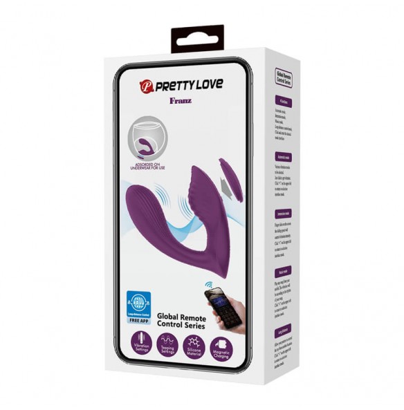 Pretty Love - Franz Invisible Magnetic Wearable Vibrators (Smart APP Model - Chargeable) Pretty Love - Franz Invisible Magnetic Wearable Vibrators (Smart APP Model - Chargeable)